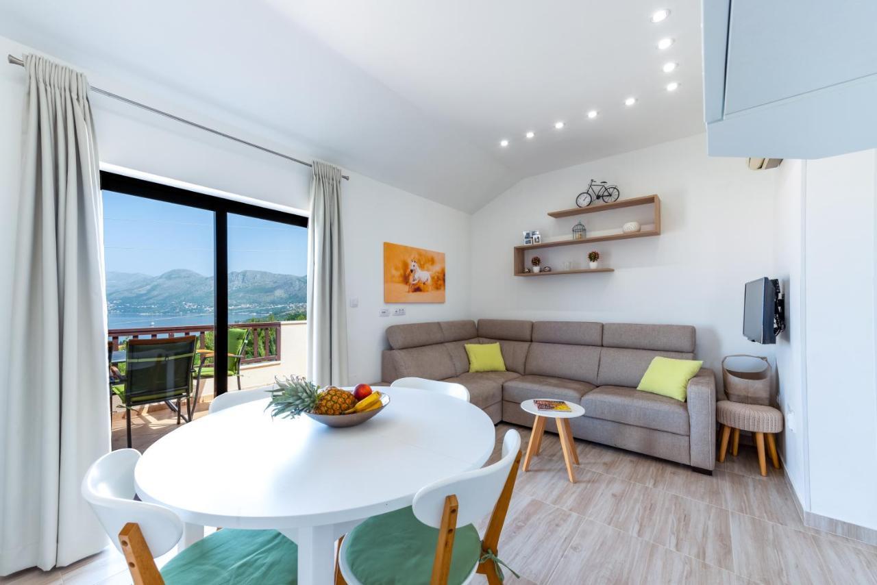 Penthouse With Panoramic View Lägenhet Cavtat Exteriör bild