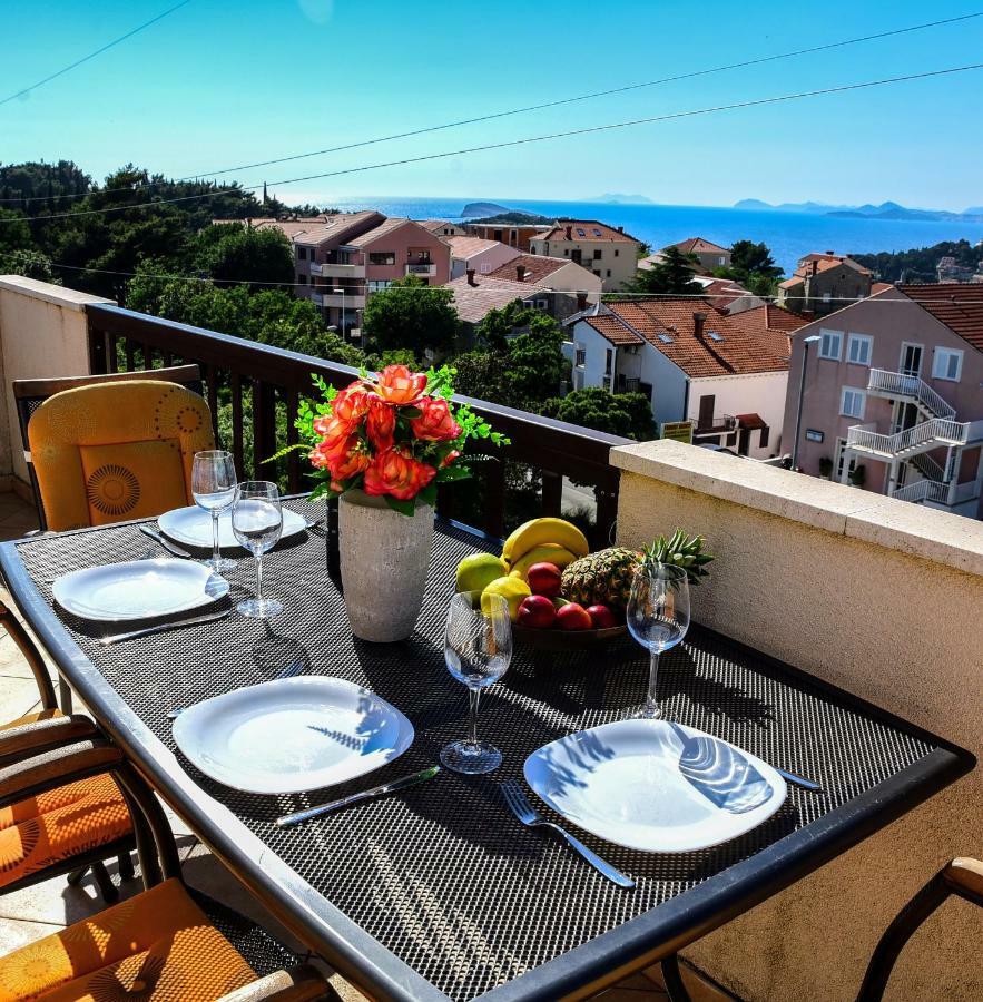 Penthouse With Panoramic View Lägenhet Cavtat Exteriör bild